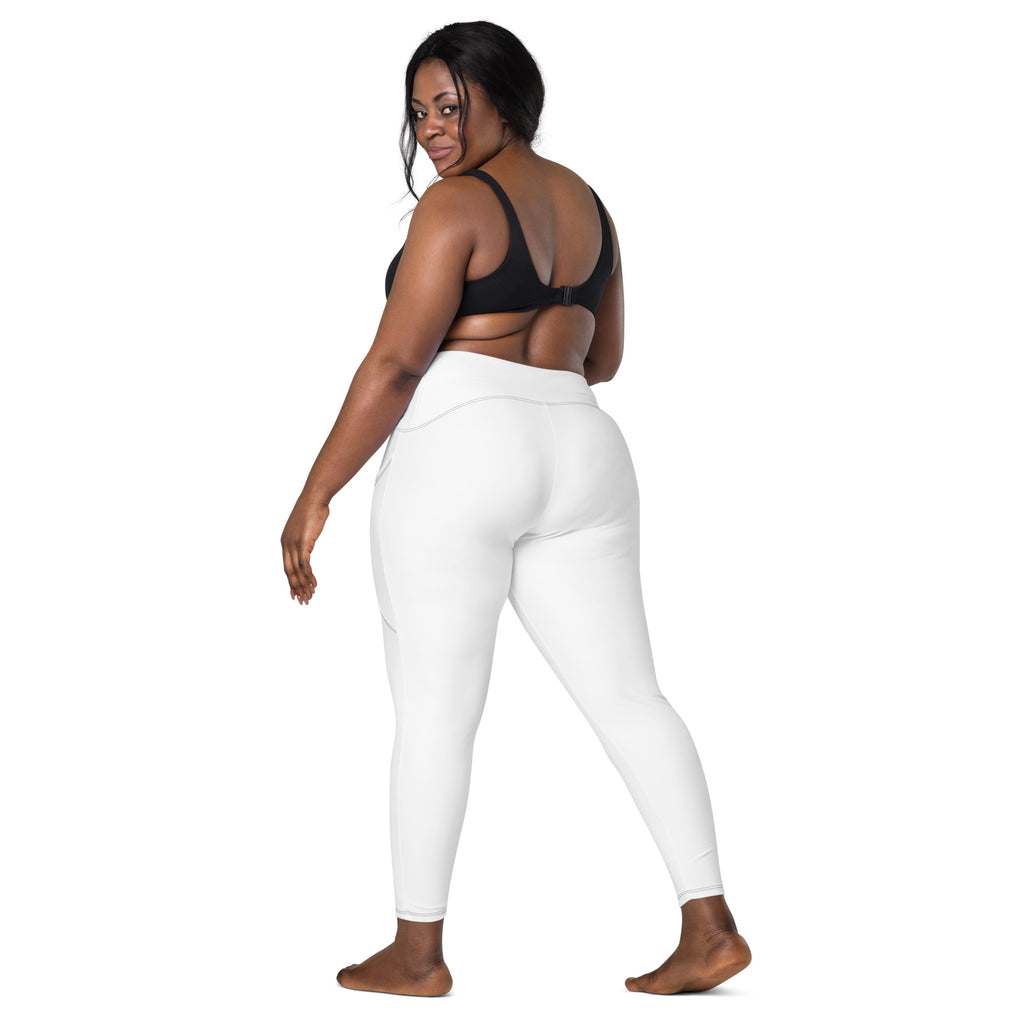 Pockets Leggings – back detail, white – rustNreps